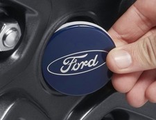 Original Ford Nabendeckel für Alufelgen Blau mit Logo 54mm 4er Satz 1429118