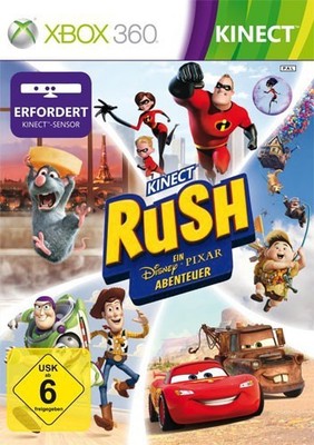 Xbox 360 Kinect Rush Ein Disney Pixar Abenteuer benötigt Kinect DE/EN