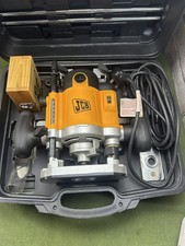 JCB, Corded Electric Plunge Router With Bits, 1500W