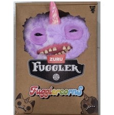 Zuru Fuggler Mr Screech Fugglercorn Purple Leopard Plush Monster 15787G NIB