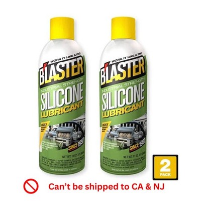 11 Oz. Industrial Strength Silicone Lubricant Spray (Pack of 2)