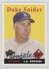 2005 Topps All-Time Fan Favorites Duke Snider #75 HOF 2k3