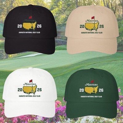 Embroidered Master Golf Tournament 2026 Classic Hat, Gift Hat For Golfers