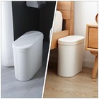 1PC Press-type Bucket Toilet Elastic Cover Trash Can (Random Color)