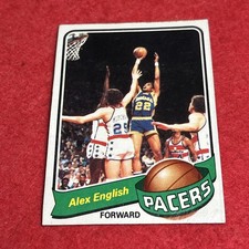 1979-80 Topps Alex English #31 (RC) Rookie Card (VG). rookie card picture