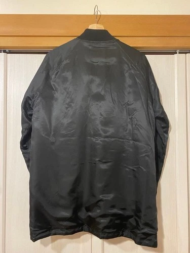 FACTOTUM FOH Sukajan Jacket Satin Bomber Model FOH Size M Black Edition image 4