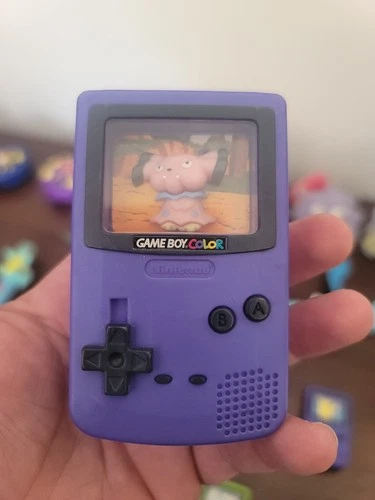 Vintage Pokemon Nintendo SNUBBULL 2000 Burger King Kids meal Game-boy Color Toy