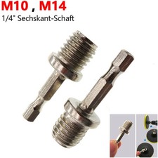 Bohrmaschine Adapter für M10 M14 Winkelschle...
