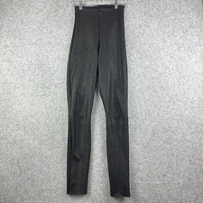 Commando Faux Leather Leggings Womens Small Black Stretch Perfect Control Pants