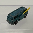 Volkswagen Beach Bomb w/ Board Aqua 1969 Hot Wheels Mattel VTG Redline Hong Kong