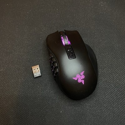 Razer Naga Pro Wireless Gaming Mouse Focus+ 20K DPI Optical Sensor - Chroma RGB
