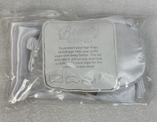 Nordstrom Beauty Sleep Set- Satin Pillowcase, Eye Mask, Claw Clip, 3 Salon Clips