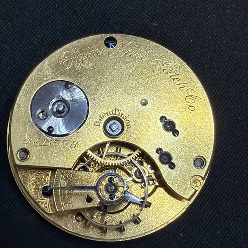 Antique 1880’s Elgin Pocket Watch Face And Parts Serial Number 451508