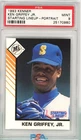 1993 Kenner Starting Lineup KEN GRIFFEY JR Portrait PSA 9 MINT