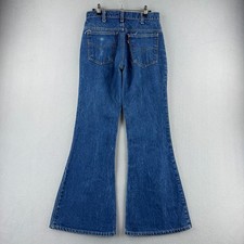 Vintage Levis Jeans Mens 32x32 Fits 29x31 684 Big Bell Bottoms Flare USA MADE