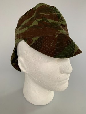 帽子 anytee Leopard Camo Cap VTG Old French Mle 59 Bigeard Lizard Camo Cap Hat TAP Paratrooper