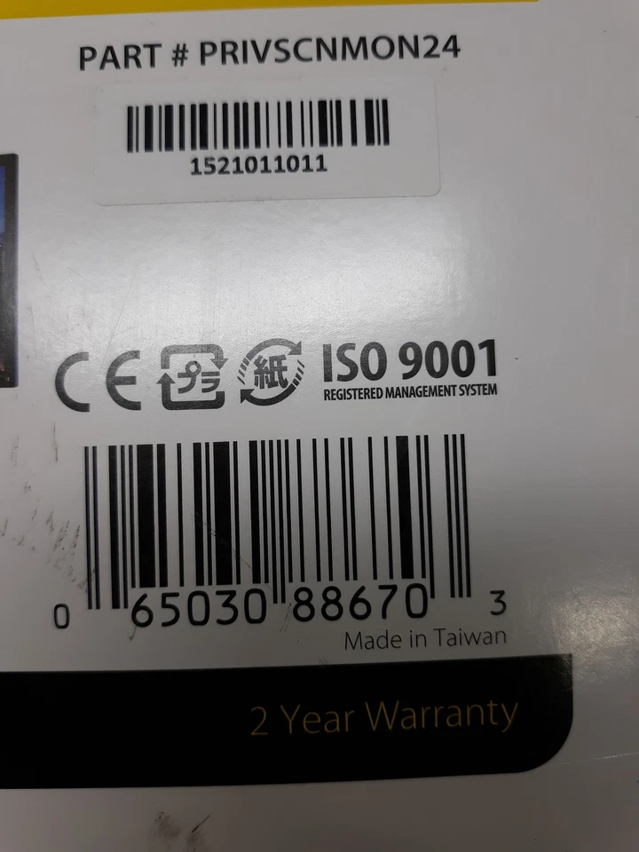 StarTech.com PRIVSCNMON24 Universal Privacy Filter for 24" Monitors - Image 4 of 4