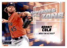 2019 Topps Stadium Club GERRIT COLE Emperors of the Zone BLACK /99 #EZ-14 Astros