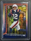 2025 Topps Chrome Football Gold Refractor TreVeyon Henderson #328