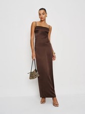 NWT Reformation Frankie Silk Dress