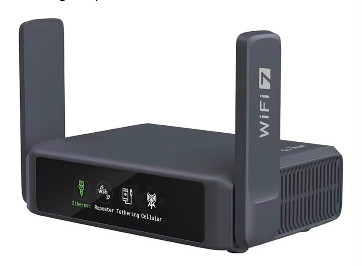 GL.iNet GL-BE3600 (Slate 7) Portable Travel Router, Pocket Dual-Band Wi-Fi 7, 2.