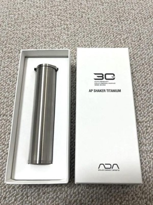 ADA APシェイカー Titanium ADA AP Shaker Titanium 30th Anniversary Aqua Design Amano w