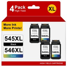Ink Cartridges PG-545 XL CL-546 XL for Canon Pixma TS3150 TS3450 TR4550 TS3150