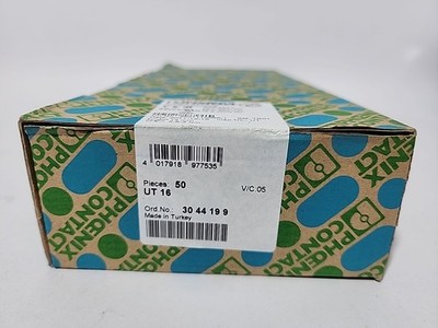 PHOENIX CONTACT UT 16, Sealed Box, Box Of 50