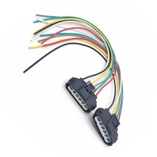 2 PCS Car Throttle Body Pigtail Connector, Six-Plug Throttle Position Sensor