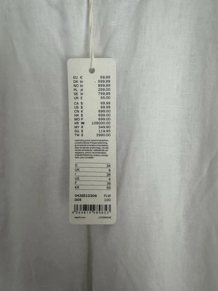 Esprit Women’s Skirt - White - UK 8 - Image 3 of 4