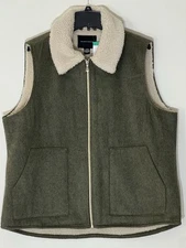 Sanctuary Women's mixed Media Vest Green
