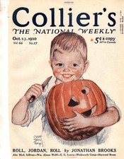 1920 Colliers October 23, 1920-Halloween Pumpkin; Maud Tousey Fangel;Alice Brady 1920 Colliers October 23, 1920-Halloween Pumpkin; Maud Tousey Fangel;Alice Brady