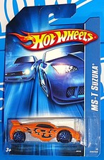 Hot Wheels 2006 Mainline Release #209 MS-T Suzuka Orange w/ Blue 10SPs