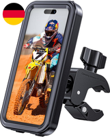 Handyhalterung Motorrad Wasserdicht【1S Schnellspanner】 Handyhalterung Fahrrad An