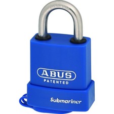 Image of ABUS 83WPIB Series Marine Brass Open Stainless Steel Shackle Padlock - 56.5mm KD