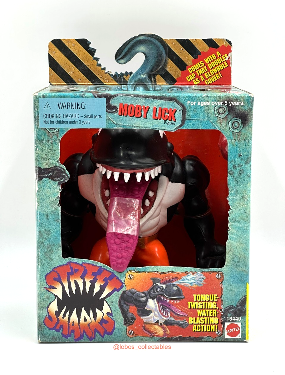 シャックシリーズ　イモリ STREET SHARKS MOBY LICK MIB 1995 MATTEL | eBay