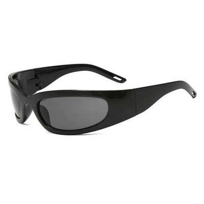 Y2k Fashion Punk Sycling Vintage Sunglasses for Men Women Luxury Brand Sun Glass