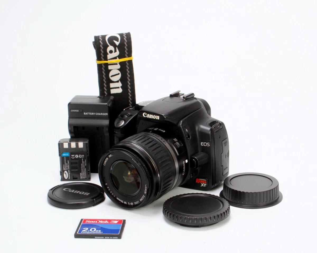Preços baixos em Canon EOS Digital Rebel XT Câmeras Digitais | eBay