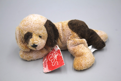 Russ Luv Pets Austen Brown Tan Puppy Dog Stuffed Beanbag Plush Toy