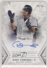 2018 Topps Diamond Icons Auto 5/25 Gary Sanchez #AC-GS Auto 6fs