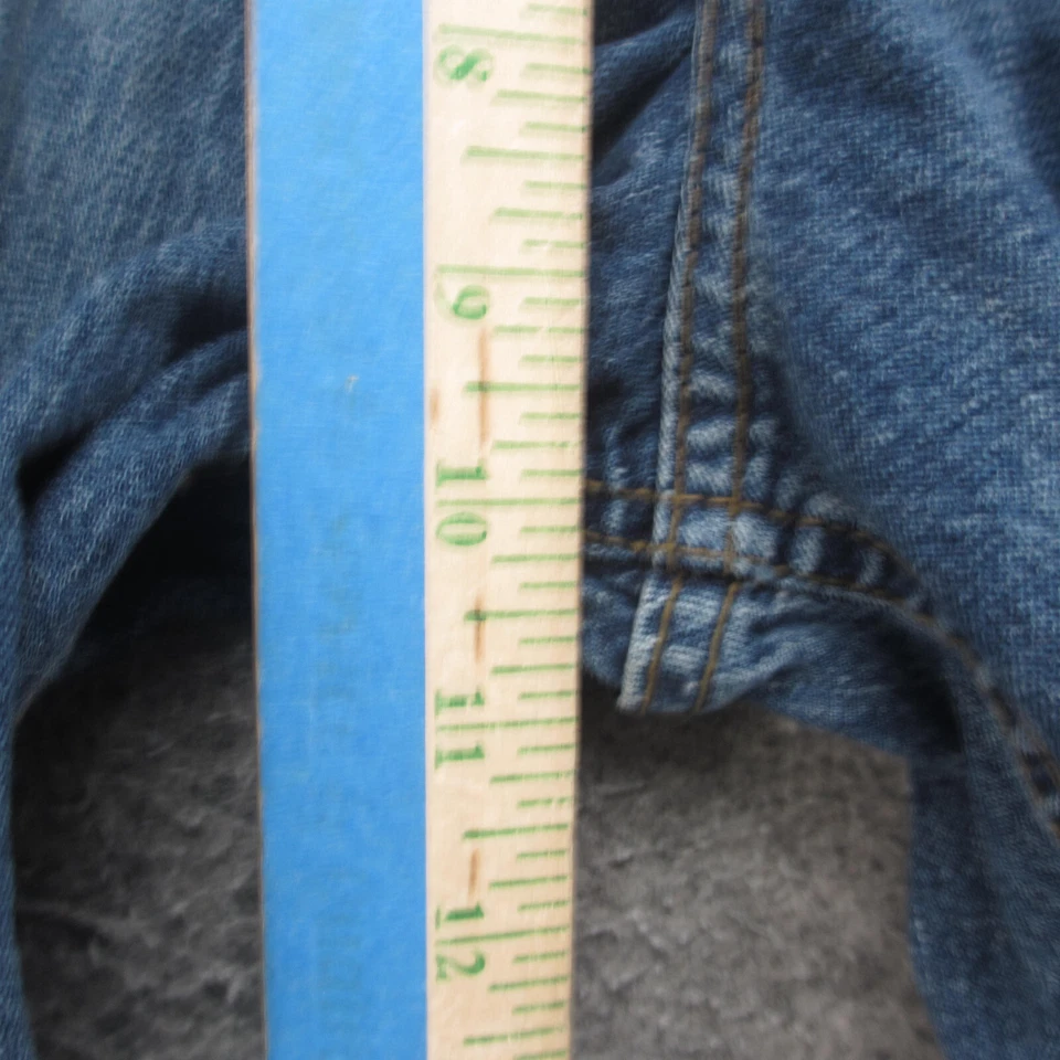 Vintage Mudd Jeans Women's 12 Blue Medium Wash Flare Jeans - Image 4 of 4