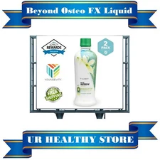 Youngevity Beyond Osteo FX Liquid 32 fl oz (2 PACK) | Bone & Joint Health