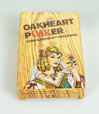 Bacardi Rum Kartenspiel Oakheart Papier Poker Set Karten Spielen Bar Party *NEU*