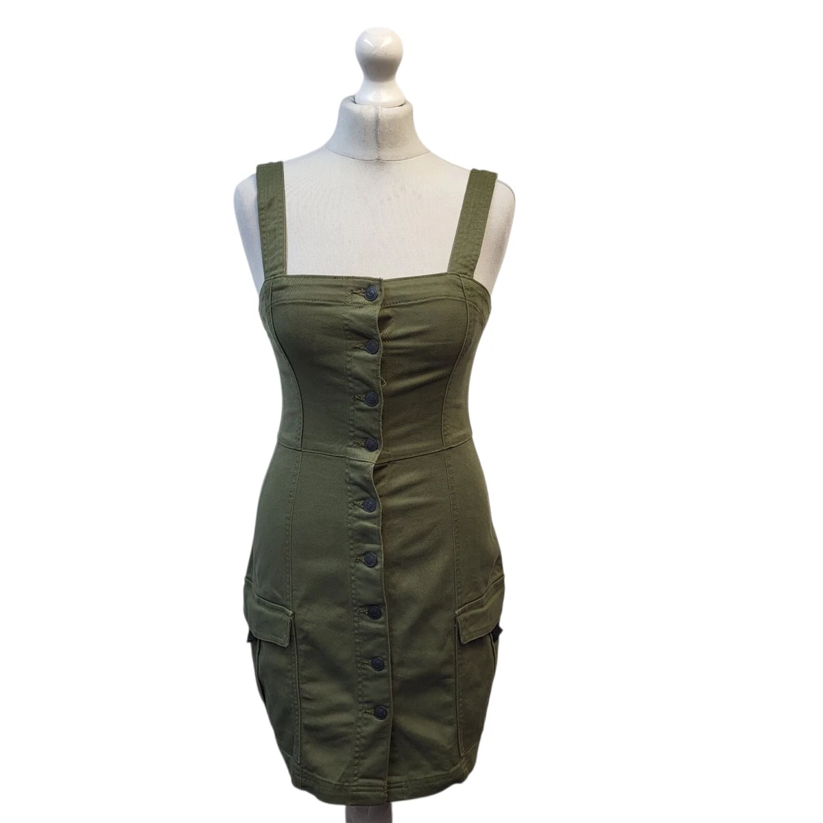 H&M Stretch Green Dresses for Women for sale | eBay UK