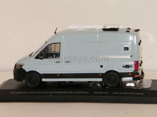 VOLKSWAGEN CRAFTER LH2 H2 GENDARMERIE CYNOPHILE + Décalques ODEON 1/43 Réf 145 - Imagen 2 de 5