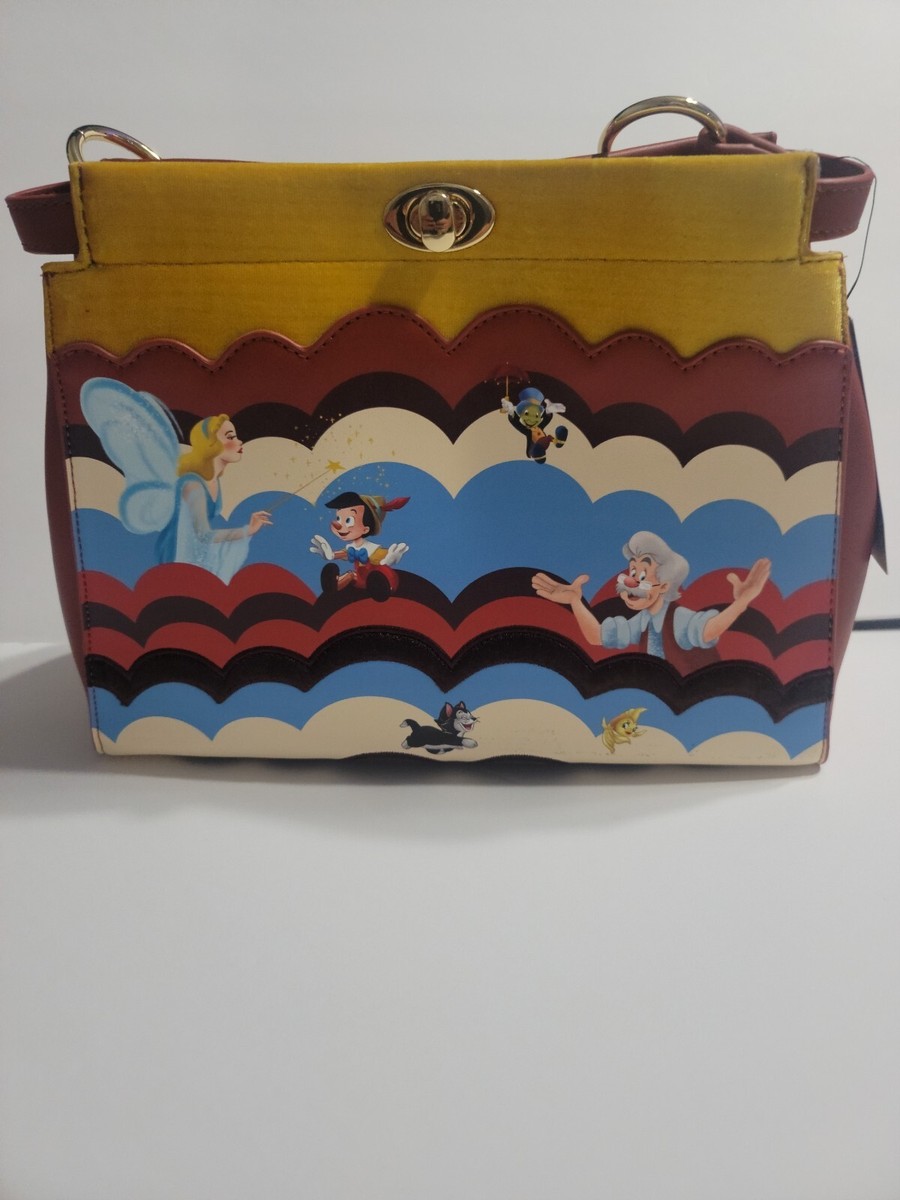 Danielle Nicole Disney Pinocchio Scalloped Handbag