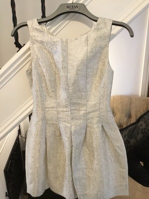 zara silver clothing