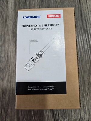 Lowrance 10' Extension Cable 000-14414-001 TripleShot SplitShot Fishfinder