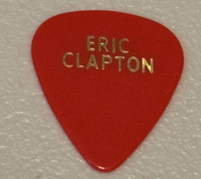 ERIC CLAPTON GUITAR PICK 1991 24 NIGHTS JAPAN WORLD TOUR STAGE PLECTRUM *RARE*