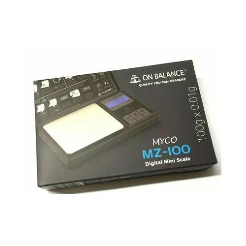 ON BALANCE MYCO MZ-100 DIGITAL POCKET MINI SCALES GENUINE 100G x 0.01G ACCURATE